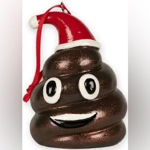 Tipsy Elves Poo Santa 3D Ornament